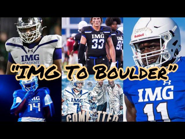 COLORADO FOOTBALL RECRUITING UPDATE!! IMG TO BOULDER IS LEGIT!! RECAP OF OUR LOADED IMG VISIT WEEK!!