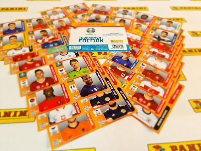 Update set Euro 2020 Panini НОВИНКА!!!!Обновленный сет на 72 наклейки Евро 2020 Панини Распаковка