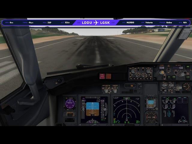 FLYING TO SKIATTHOS TODAY! / X-PLANE 11 LIVE / 737-800 TUIFly