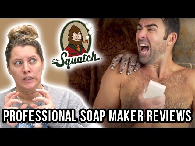 PROFESSIONAL SOAP MAKER REVIEWS DR. SQUATCH SOAP