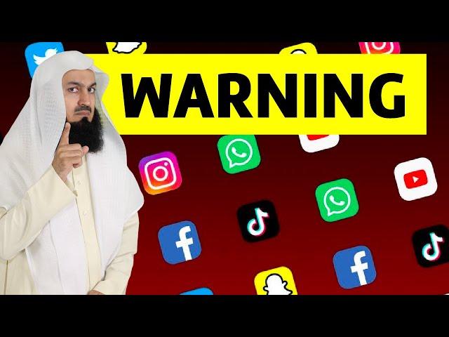 WARNING! THINK before you put it on SOCIAL MEDIA! - Mufti Menk