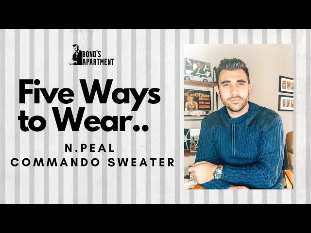 Five Ways to Wear | N.Peal Commando Sweater 007