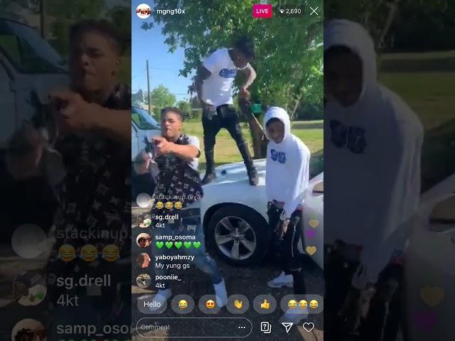 NBAYOUNGBOY ON BEN10 LIVE ( BEN10 SHOOT A DRACO ) must watch ! 