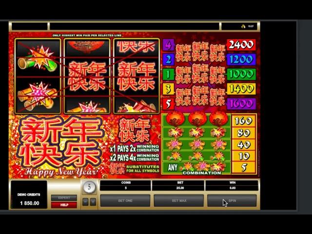  Spin into Luck!  Happy New Year Slot by Microgaming  Big Wins Await!