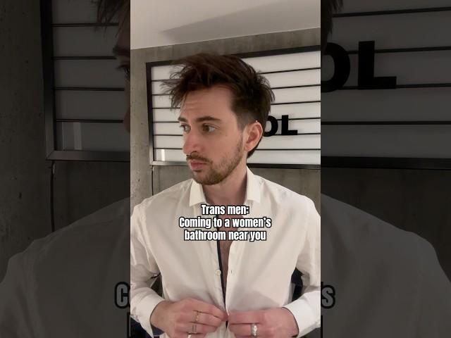 Men in women’s bathrooms