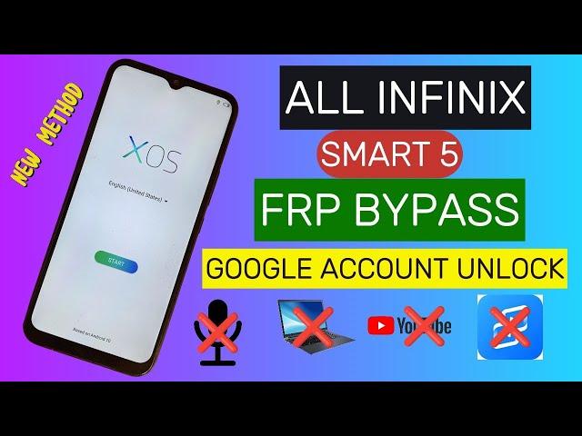 Infinix Smart 5 (x657) Frp Bypass || Google Account Unlock || New Method 2024