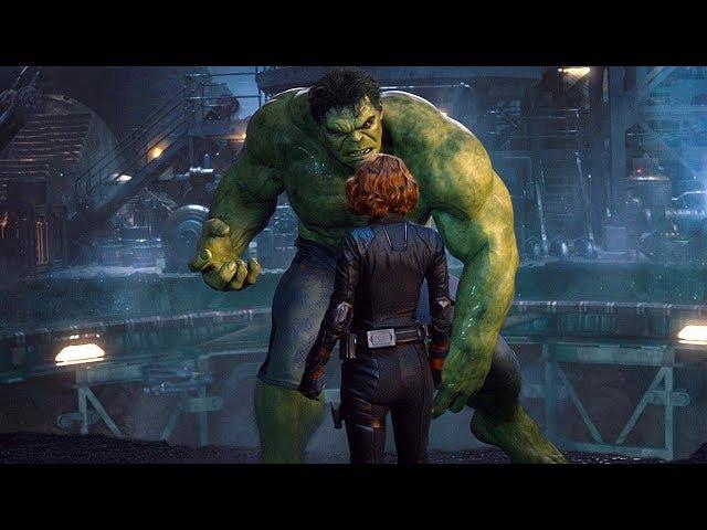 Hulk and Black Widow Kiss Scene - Avengers: Age of Ultron (2015) Movie Clip HD