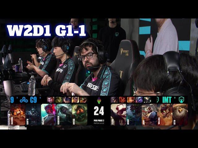 C9 vs IMT - Game 1 | Week 2 Day 1 S14 LCS Summer 2024 | Cloud 9 vs Immortals G1 W2D1 Full Game