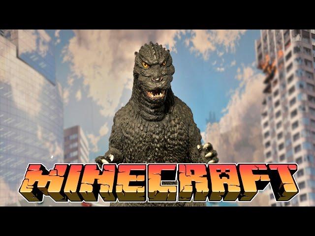 ГОДЗИЛЛА В MINECRAFT: БЕЗ МОДОВ