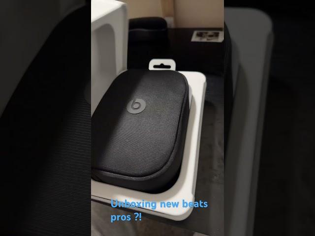 Unboxing new Beats Studio pros ?!!?