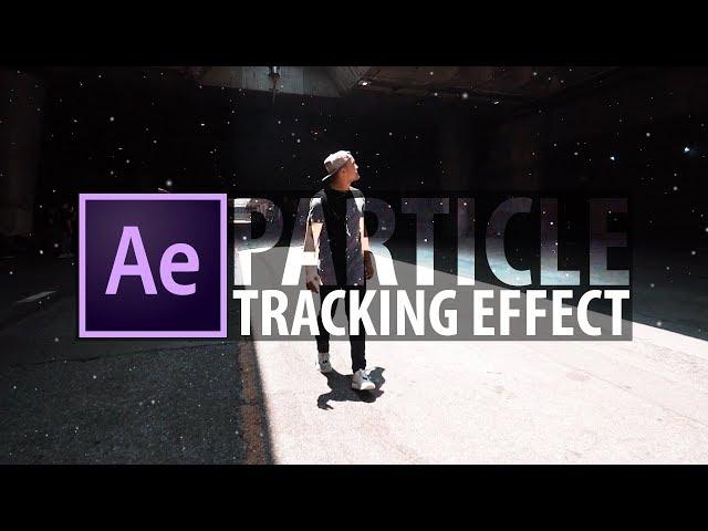 Tracking Particles To MOVING Videos | AFTER EFFECTS