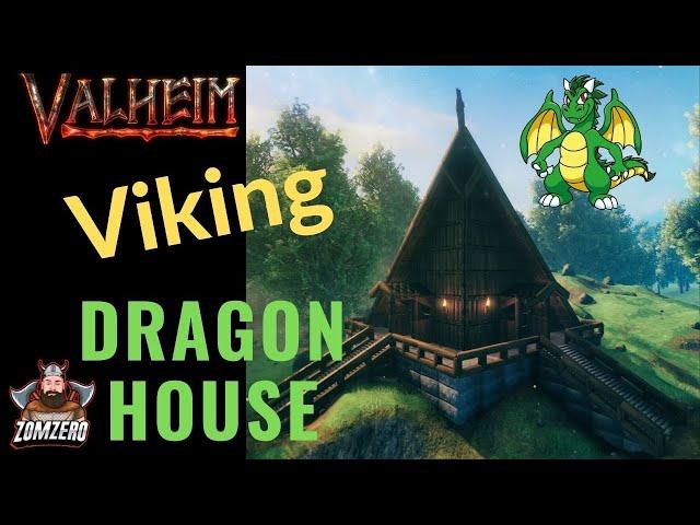 Valheim: How to build an Unusual Viking dragon house,