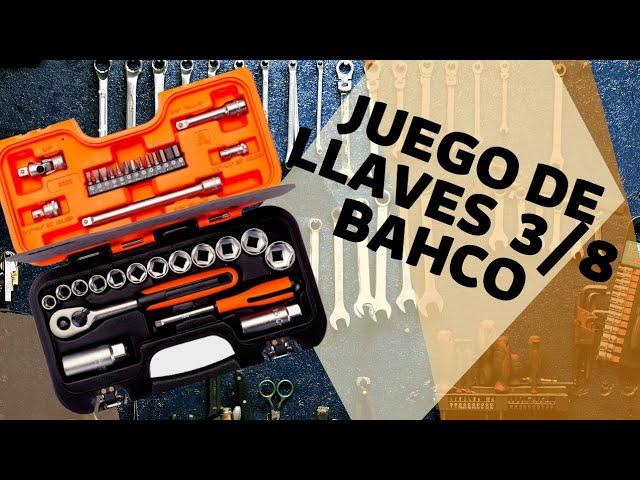 Juego de llaves BAHCO de 3/8