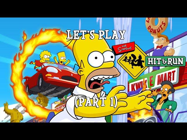 Let's Play The Simpsons: Hit and Run (Part 1) [Vertical]