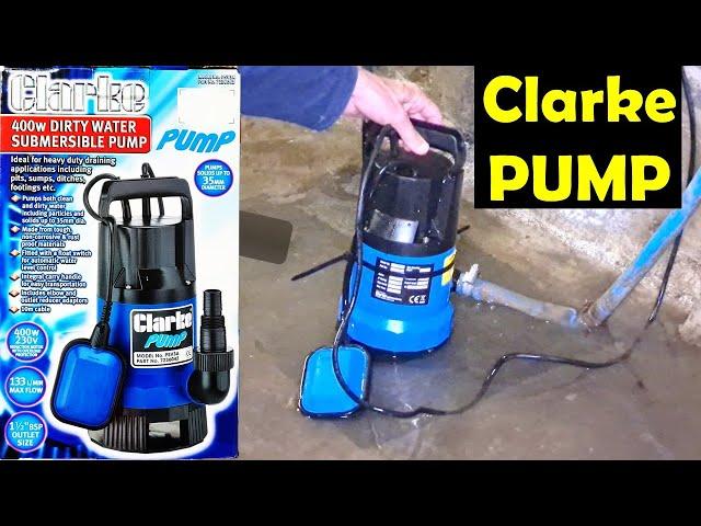 Dirty water pump review and installation