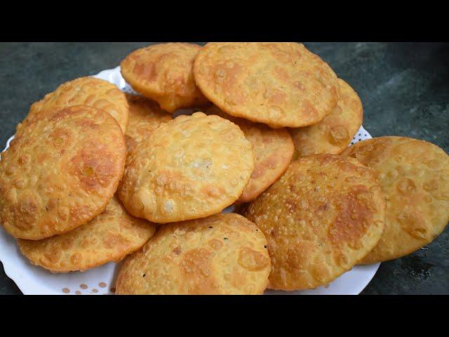 Kolkata Famous Dal Puri Recipe | Dal Puri & Sabji Recipe | Kolkata Street Food Dal Puri Recipe