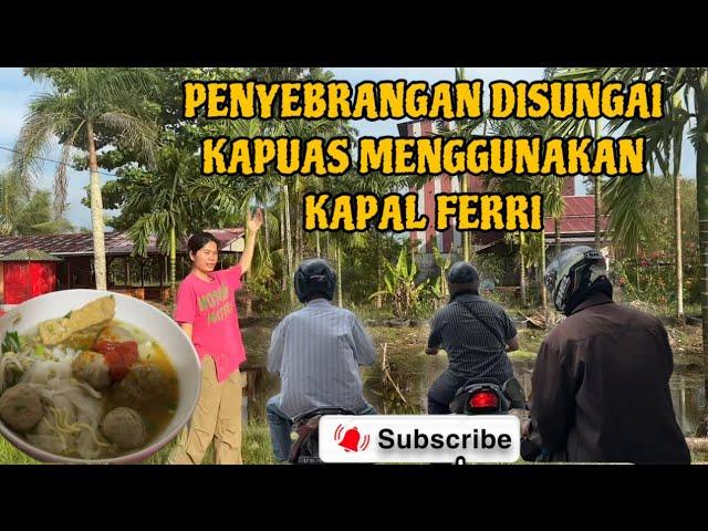 LIHAT SUASANA KAMPUNG DAN PERJALANAN PULANG KERUMAH PONTIANAK