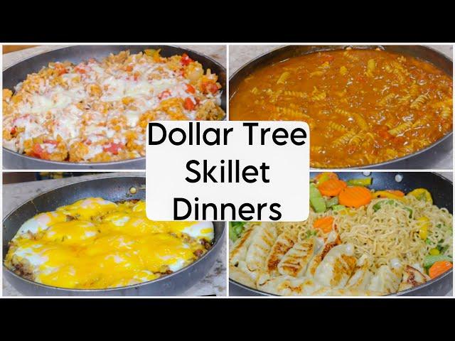 4 Easy One Pan Skillet Dinners | Dollar Tree Dinners