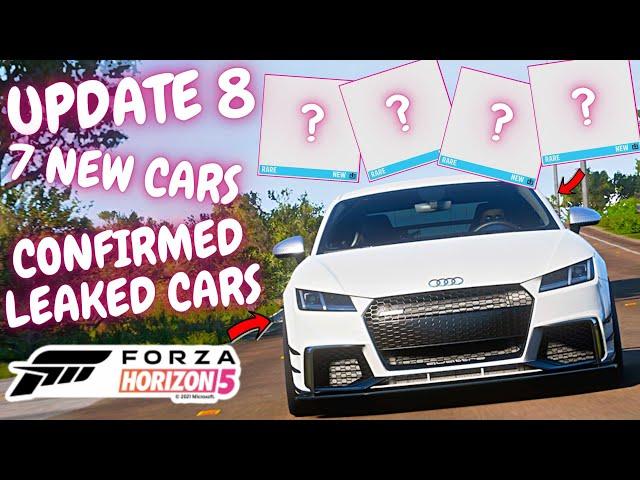 Forza Horizon 5- SERIES 8 CONFIRMED 7 NEW CARS! - Car pass cars - HUGE AUDI update - LEAKED cars