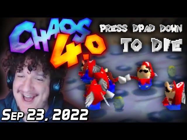 [SimpleFlips] SM64 Chaos Edition 4.0 (Run 1) -- 70 Stars [Sep 23, 2022]