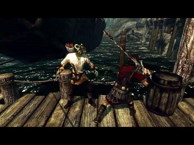 Skyrim Battles - Commander Maro vs Derkeethus 1/2