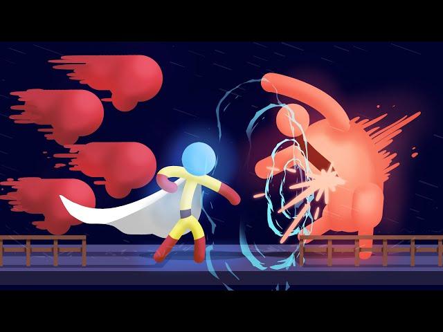 Evolving Stick Man to ONE PUNCH Man Challenge - Stick It To The Stick Man Gameplay