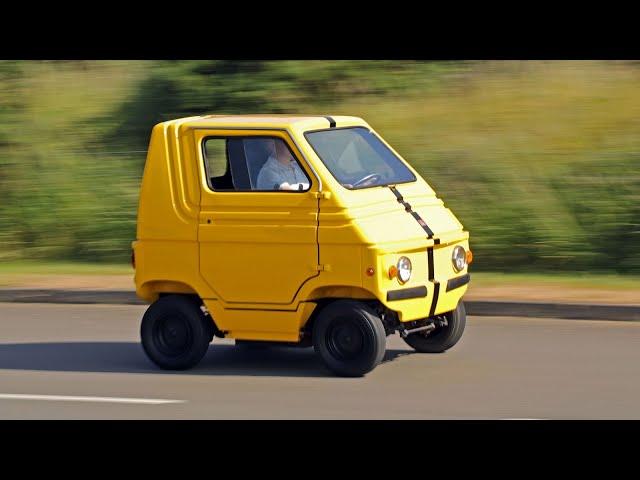 Driving a Zagato Zele electric car flat out, four-up. How fast can we go?