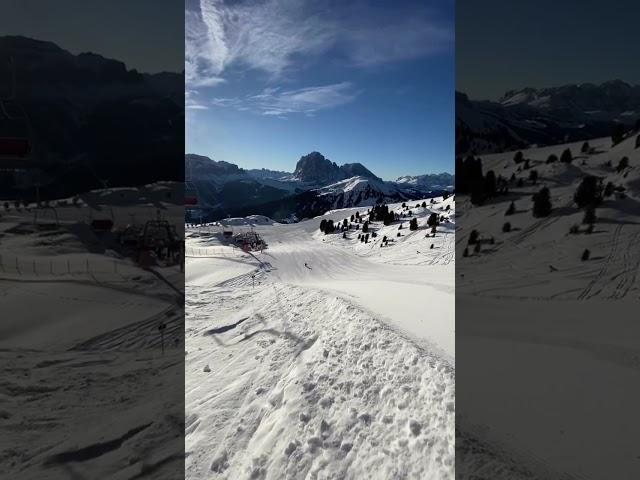 Skier Daniel Moroder going HUGE. #shorts #skiing #airtime #mountains