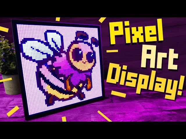 Do you like PIXEL ART? (Divoom Pixoo-64 Review)