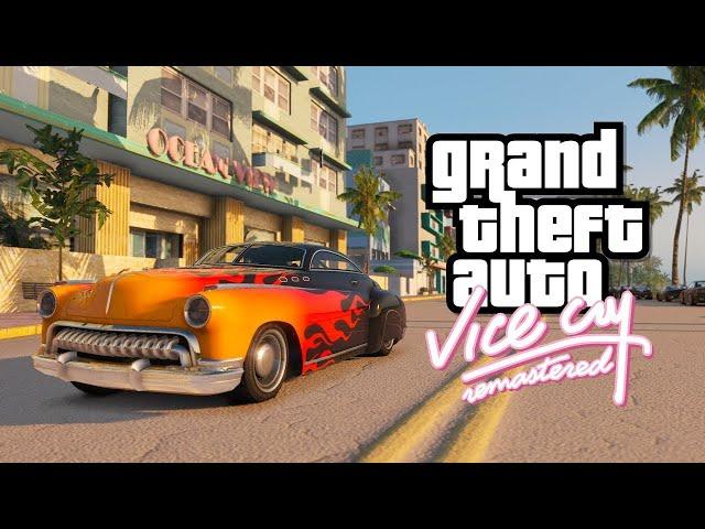 GTA VICE CITY REMASTERED AS GTA 5 2018 ULTRA REALISTIC GRAPHIC GAMEPLAY 4K