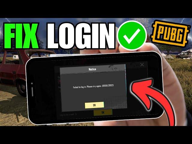 How To Fix PUBG Failed to Login Please Try Again Mobile