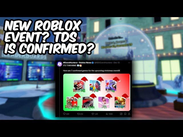 New Roblox Event TDS IS CONFIRMED? | TDS