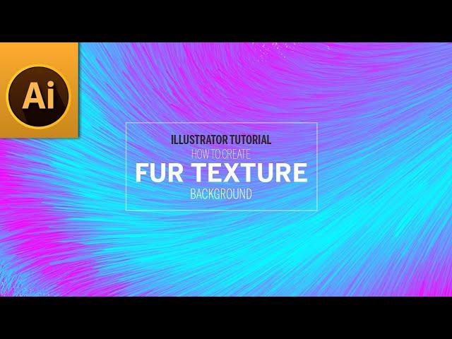 Vector Fur Texture Background | AllFreePik | How to Create Fury Background in Adobe Illustrator