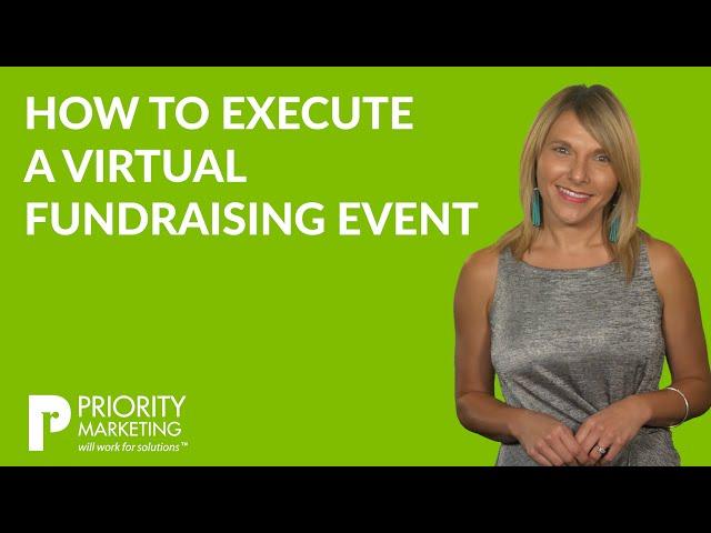 How To Execute a Virtual Fundraising Event │ #FAQFriday