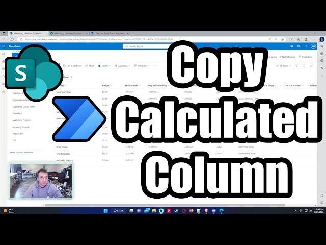 How to Copy Calculated Column Data to Another Data Type Using Power Automate | 2023 Tutorial