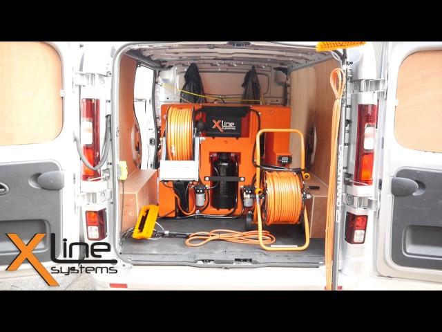 500ltr 2 Man X-Tank Water Fed Pole Cleaning System with Electric Reel