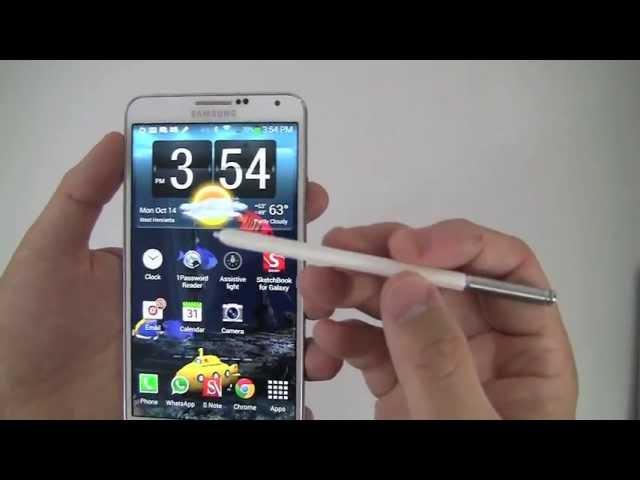 DowerChin.com - Samsung Galaxy Note 3 Quick Look & Comparison