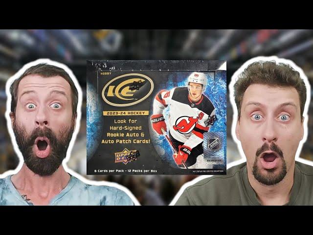 BIG BEDARD PULL! 2023-24 Upper Deck Ice Hobby Box Break!