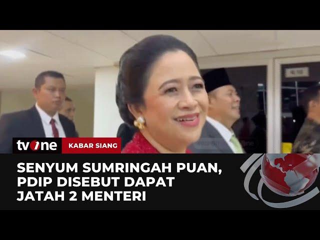 PDIP Merapat, Dapat Jatah Dua Menteri? | Kabar Siang tvOne