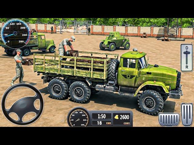 Army Truck Driving Simulator 3D - Soldier Duty Transporter Driver - Android GamePlay