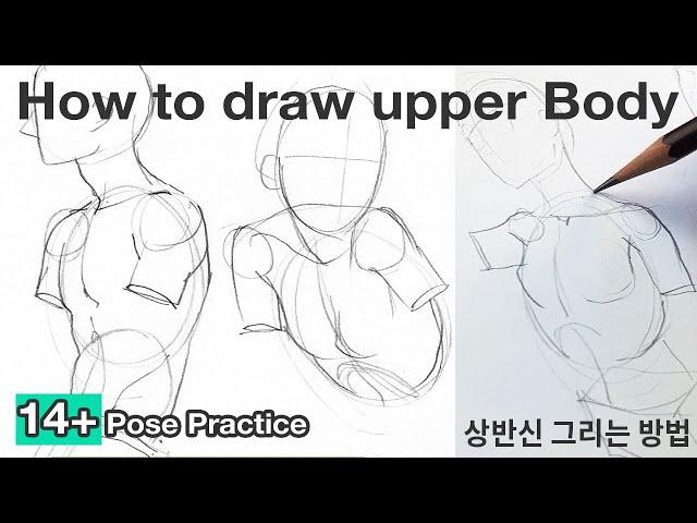 How to draw Bodies / Tutorial and Practice 