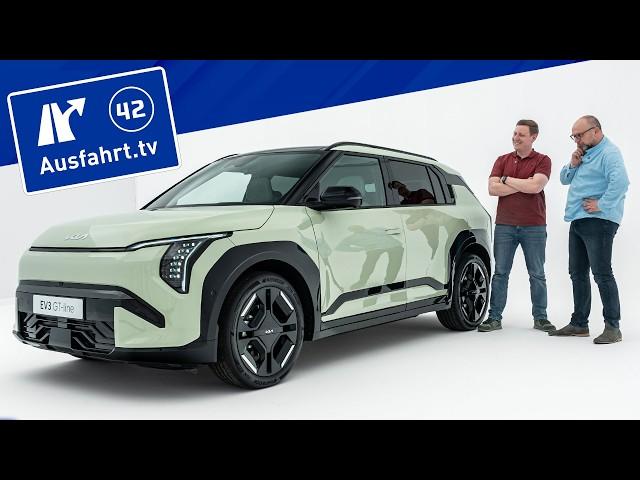 600 km Reichweite? 2024 Kia EV3 Weltpremiere, Sitzprobe, kein Test deutsch