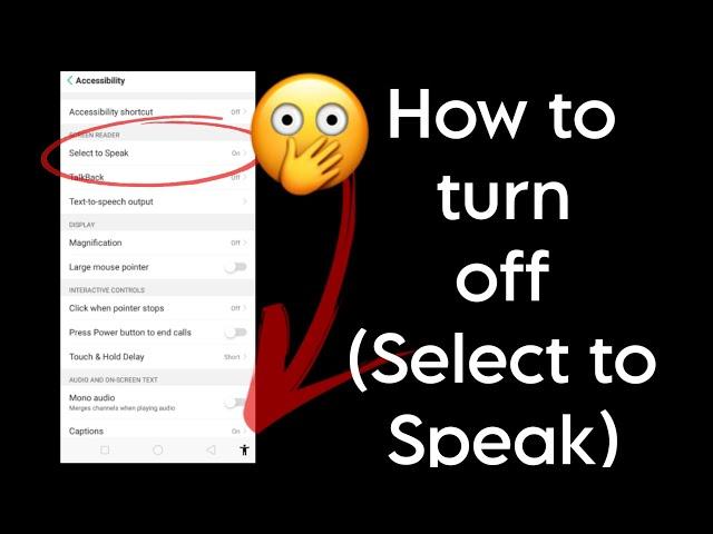 How to turn off (Select to Speak) in Oppo? [TheTechnicalGirl]