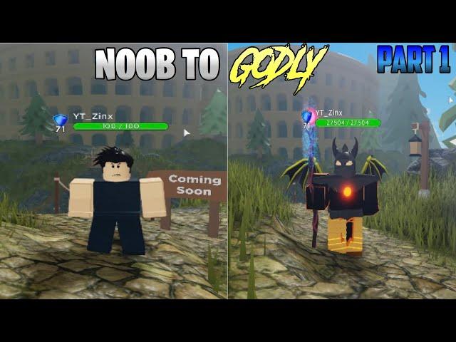 NOOB TO GODLY PART 1 - RUMBLE QUEST