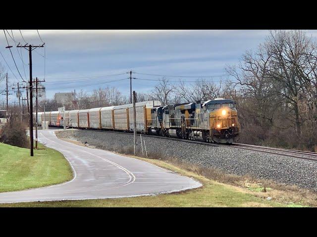 Single Locomotive Pulls 1.5 Mile Long Train!  Newest Heritage Unit ( TAG ) Leading Long Train On CSX