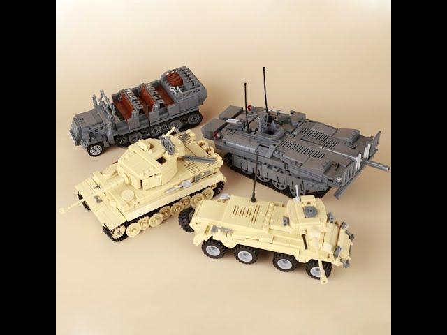 WW2 Military Germany  Swedish Vehicles Tanks Compatibale Lego.#lego#tank#fighter#WW2#military