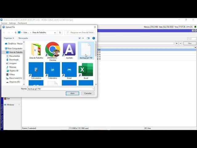 COMO SALVAR CONFIGURAÇÃO DA RB MIKROTIK NO PC ,NOTEBOOK OU PENDRIVE PASSO A PASSO