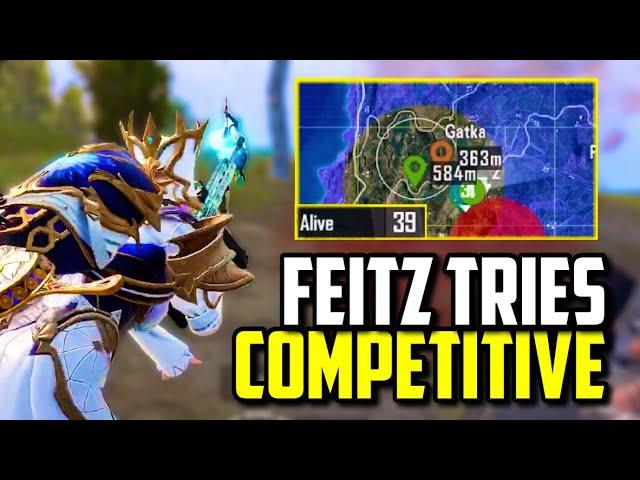 FEITZ PLAYS COMPETITIVE SCRIMS WITH PMCO TEAM!! | PUBG Mobile