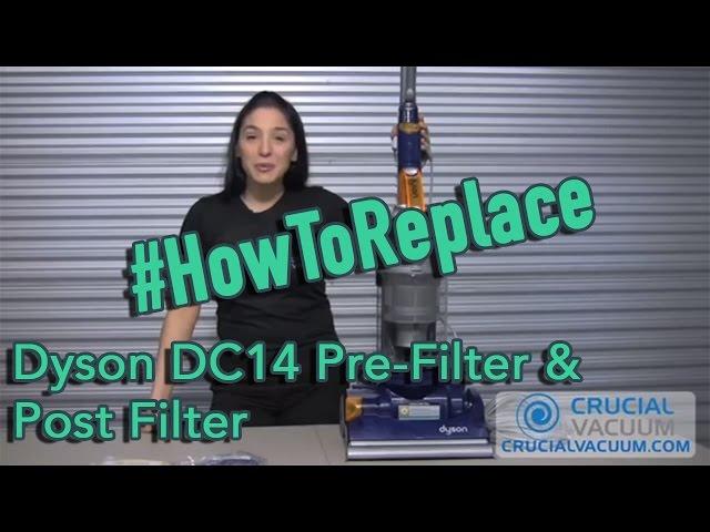 Dyson DC14 Vacuum Pre-Filter & Post Filter Replacement: Part # 905401-01 & # 901420-02