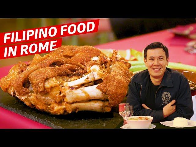 The Amazing Filipino Restaurant Right Near The Vatican — Dining on a Dime